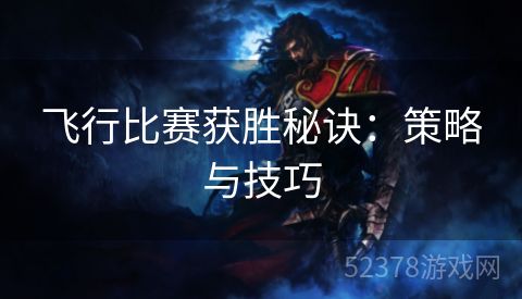 飞行比赛获胜秘诀：策略与技巧
