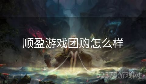 顺盈游戏团购怎么样