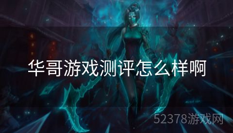 华哥游戏测评怎么样啊