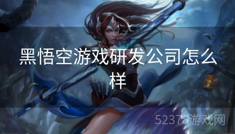 黑悟空游戏研发公司怎么样