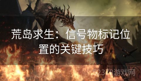 荒岛求生：信号物标记位置的关键技巧