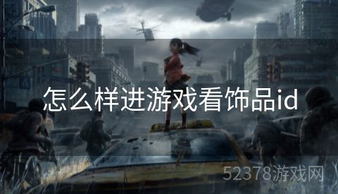 怎么样进游戏看饰品id