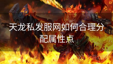 天龙私发服网如何合理分配属性点