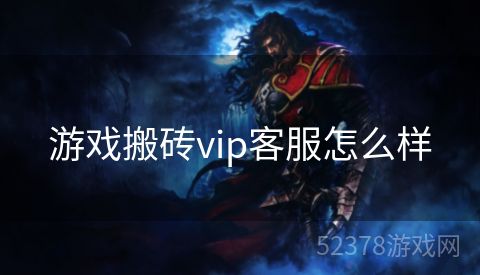 游戏搬砖vip客服怎么样