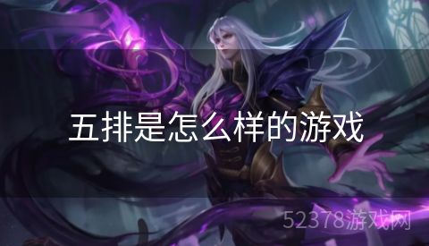 五排是怎么样的游戏