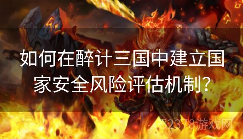 如何在醉计三国中建立国家安全风险评估机制？