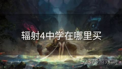辐射4中学在哪里买