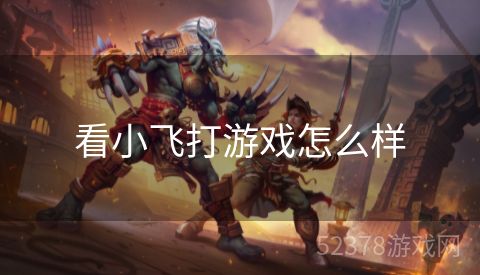 看小飞打游戏怎么样