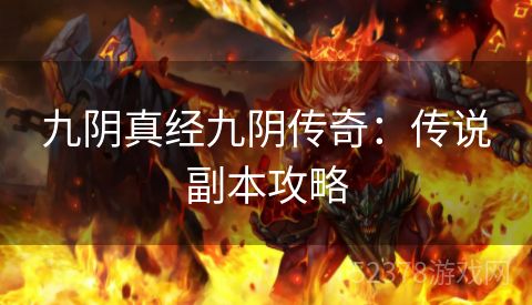 九阴真经九阴传奇：传说副本攻略