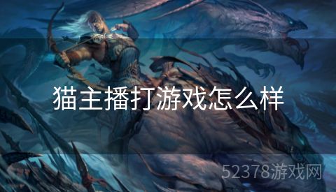 猫主播打游戏怎么样