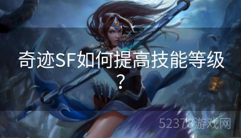 奇迹SF如何提高技能等级？