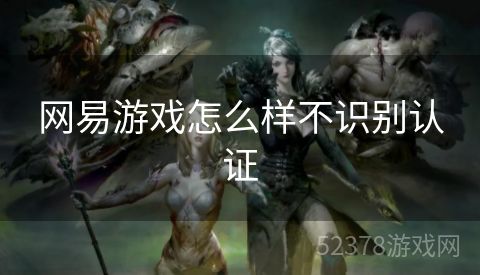 网易游戏怎么样不识别认证
