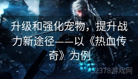 升级和强化宠物，提升战力新途径——以《热血传奇》为例