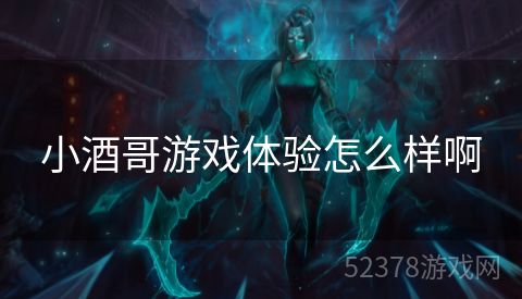 小酒哥游戏体验怎么样啊