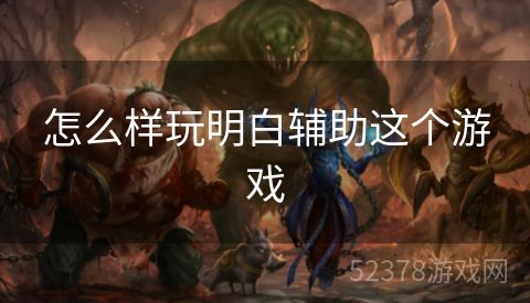 怎么样玩明白辅助这个游戏