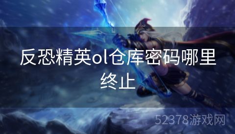 反恐精英ol仓库密码哪里终止
