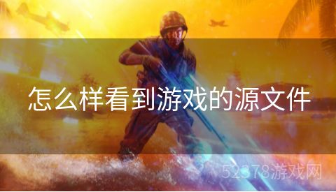怎么样看到游戏的源文件