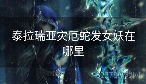 泰拉瑞亚灾厄蛇发女妖在哪里