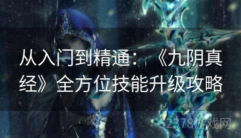 从入门到精通：《九阴真经》全方位技能升级攻略