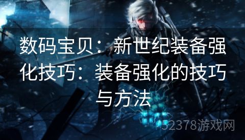 数码宝贝：新世纪装备强化技巧：装备强化的技巧与方法
