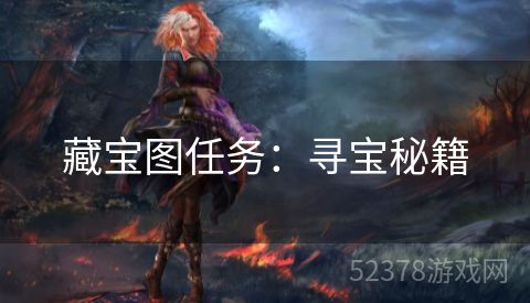 藏宝图任务：寻宝秘籍