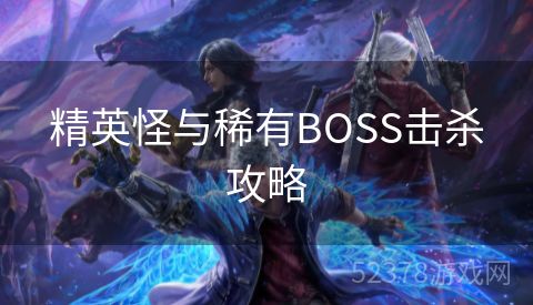 精英怪与稀有BOSS击杀攻略