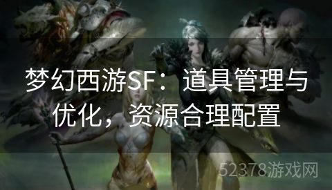梦幻西游SF：道具管理与优化，资源合理配置