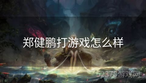 郑健鹏打游戏怎么样