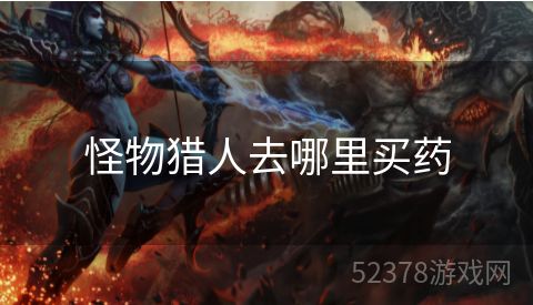 怪物猎人去哪里买药