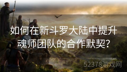 如何在新斗罗大陆中提升魂师团队的合作默契？