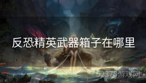 反恐精英武器箱子在哪里